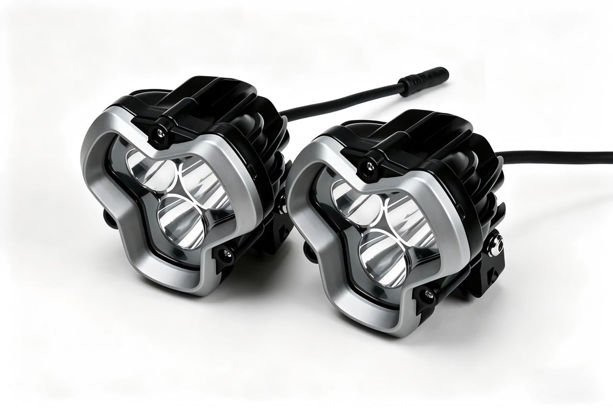 Delta 3 LED Pod Lights – 3.5" Tri-Lens Spot (Pair)
