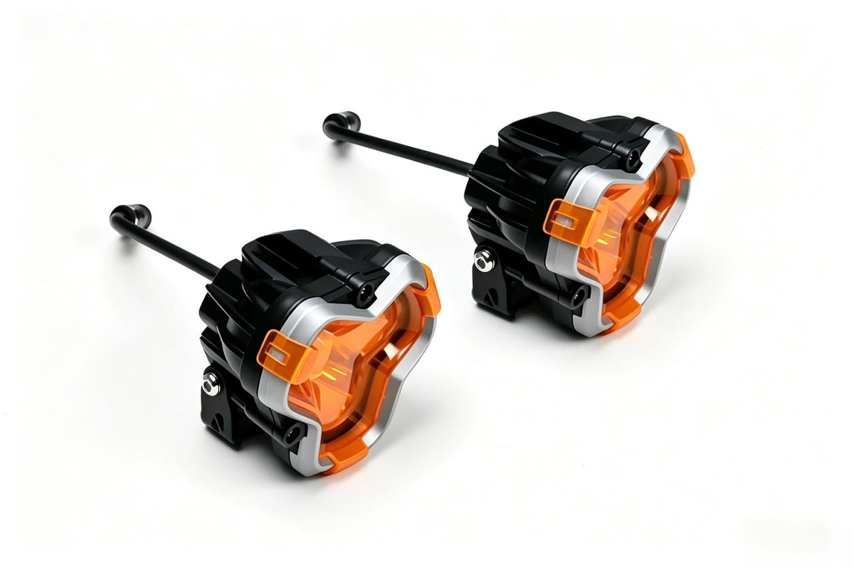 Delta 3 LED Pod Lights – 3.5" Tri-Lens Spot (Pair)