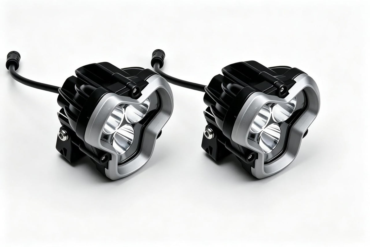 Delta 3 LED Pod Lights – 3.5" Tri-Lens Spot (Pair)
