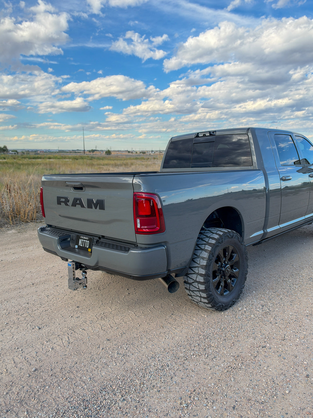Ram Rear Sliding Window Gloss Bezel Kit 2009-26 1500 2010-26 2500