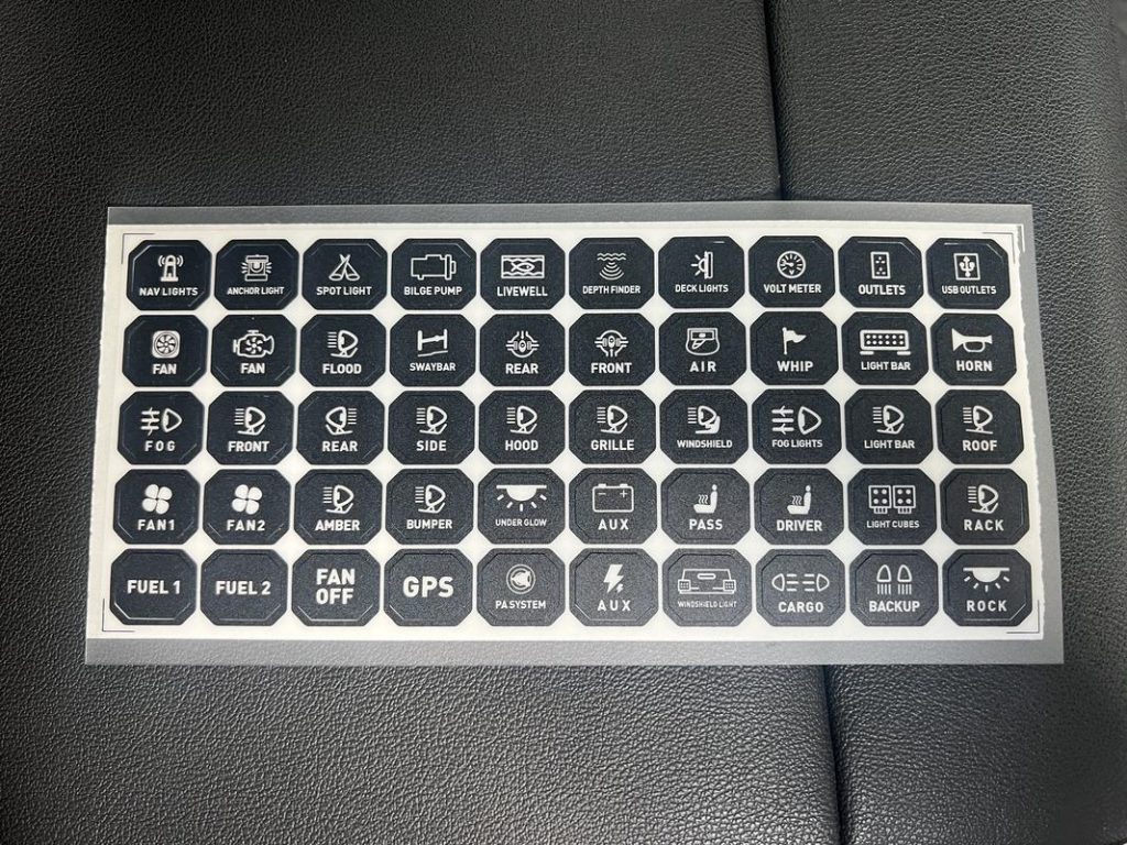 Wireless Auxiliary Switch Panel (6 Button)