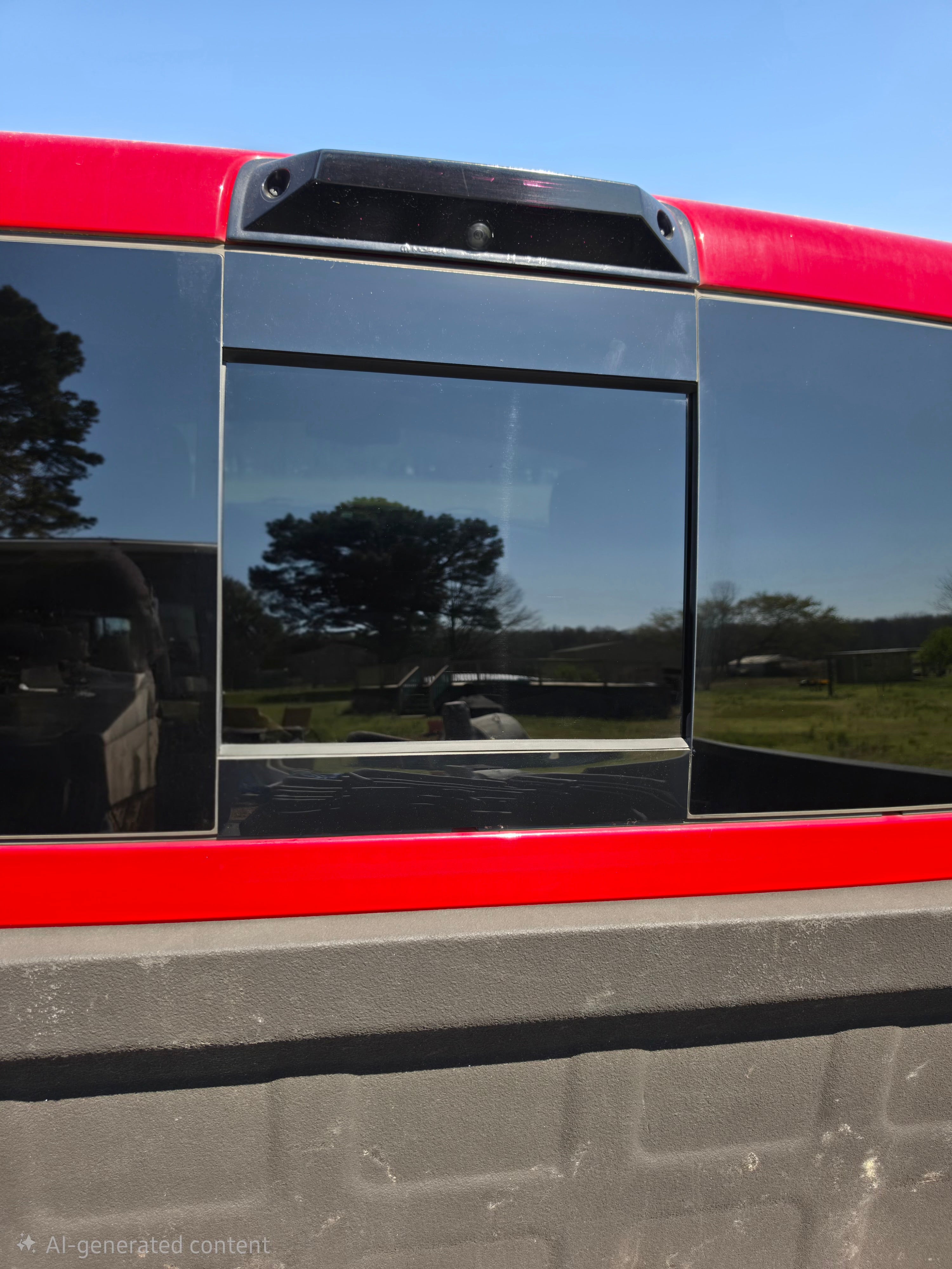 Ram Rear Sliding Window Gloss Bezel Kit 2009-25 1500 2010-25 2500