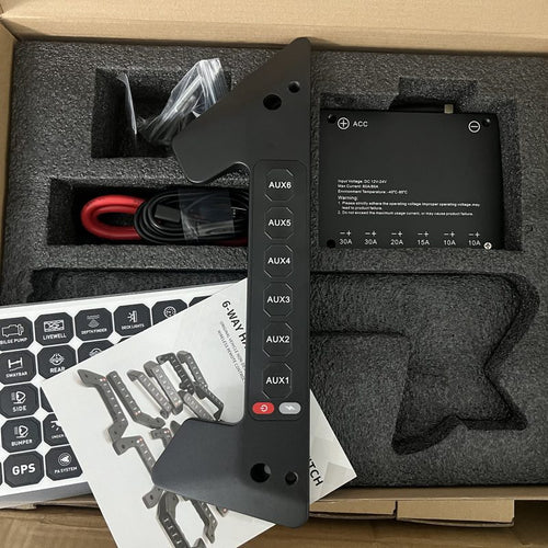Wireless Auxiliary Switch Panel (6 Button) – Magnolia Advanced Designs